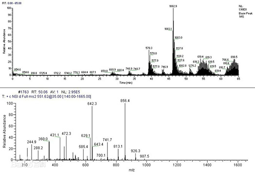 蛋白質(zhì)質(zhì)譜分析 蛋白質(zhì)質(zhì)譜分析